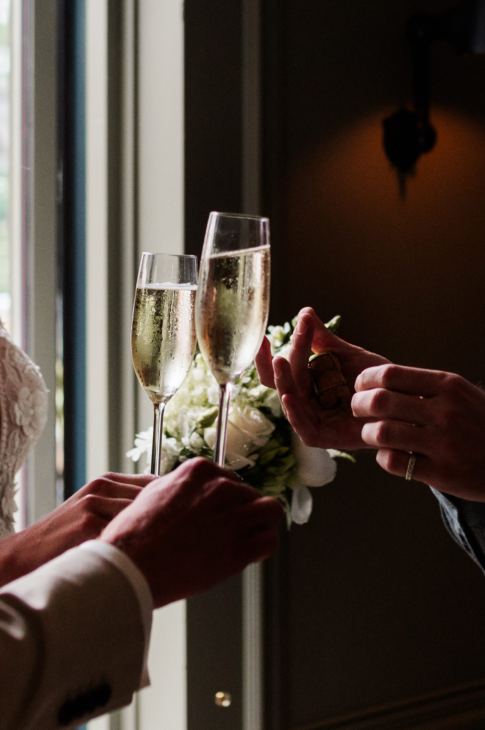 Feest vieren met champagne bij De Fazant